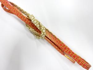 未使用品　正絹　手組帯締め